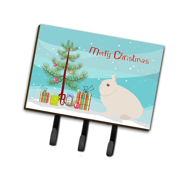 Carolines Treasures Hermelin Rabbit Christmas Leash or Key Holder BB9331TH68 - main